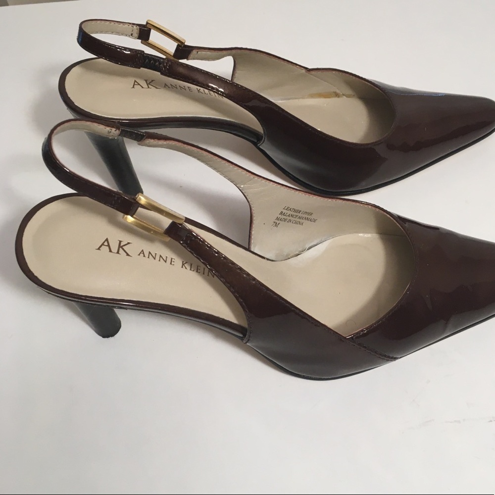Anne Klein Aileen leather pumps